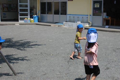 6月18日 水遊び
