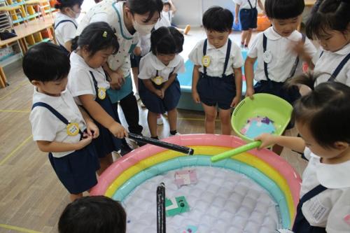 7月24日 水族館ごっこ